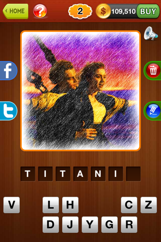 Let´s Guess Movie ™ reveal what is the movies from picture word quiz game screenshot 2