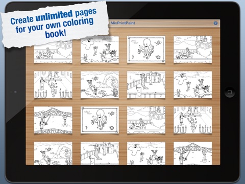 MixPrintPaint - Create your own coloring book screenshot 3