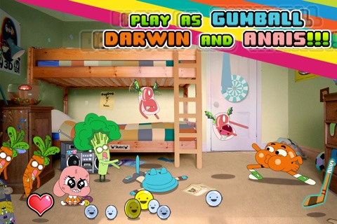 The Amazing World of Gumball: Mutant Fridge Mayhem screenshot 2