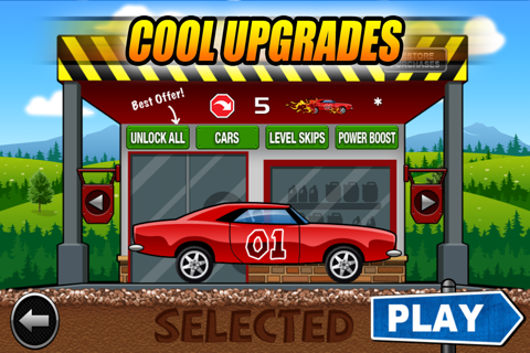 A Crazy Car Race FREE - Dukes of Joyride Racing Run Multiplayer Games screenshot 3