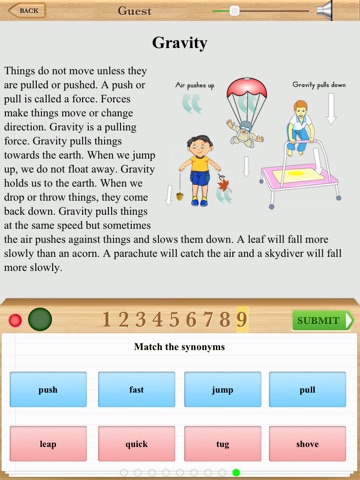 Second Grade Physical Science Reading Comprehension Free screenshot 3