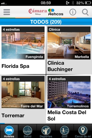 Hoteles Costa del Sol screenshot 2