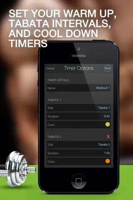 Game screenshot Tabata Timer: Tabata for Cycling, Running, Swimming, and Bootcamp Workouts hack