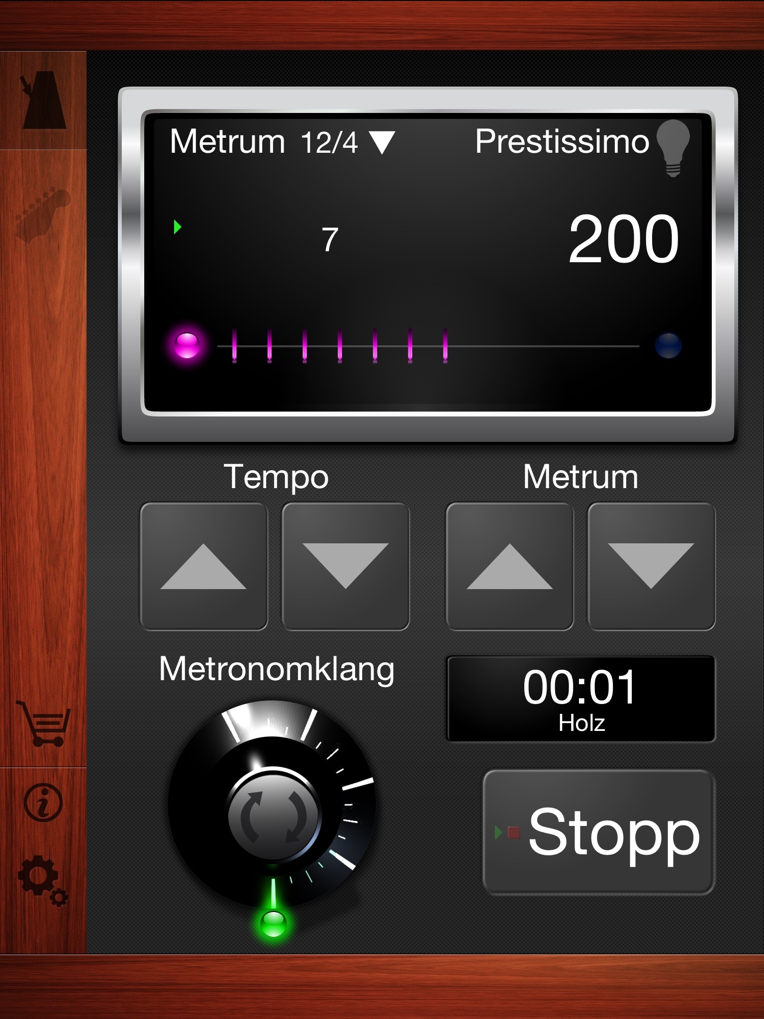 Metronome HD - with Perfect Timing! screenshot 2