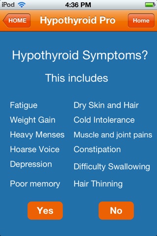 HypoThyroidApp screenshot 4