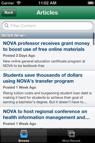 Northern Virginia Community College screenshot 2