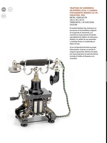 Historia de las telecomunicaciones. Colección Histórico-Tecnológica de Telefónica screenshot 4