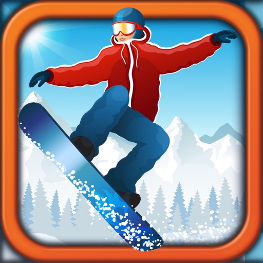 Snowboard Extreme Race - Cross Country Off Piste Chase Free icon