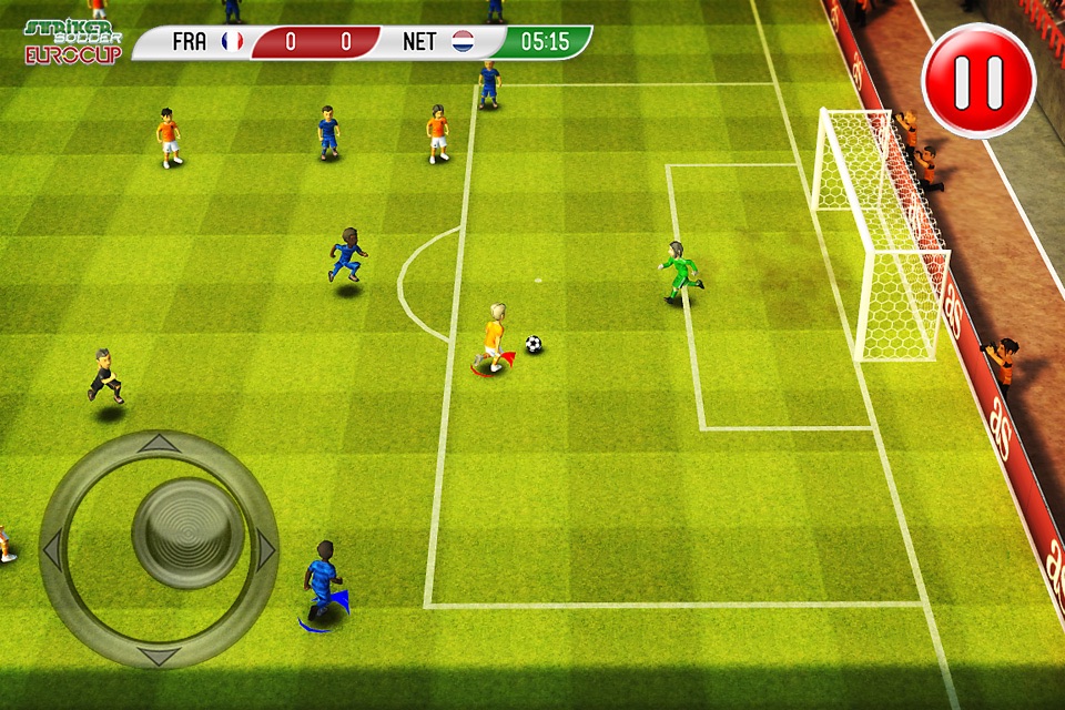 Striker Soccer Euro 2012 Lite: dominate Europe with your team screenshot 3