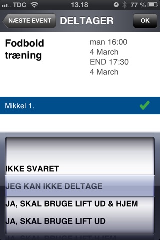 Eventfixer coordinate driving to sport events screenshot 4