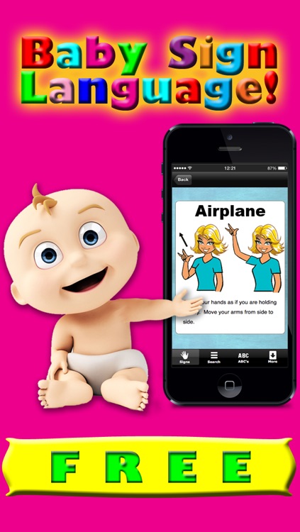 Baby Sign Language: Learn sign Language, ASL, & Ameslan For Babies Kids & Toddlers! Free