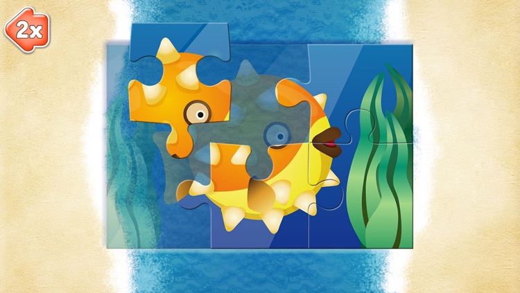 Toddler Games - Fish Puzzle (6 Parts) 2+ screenshot-4