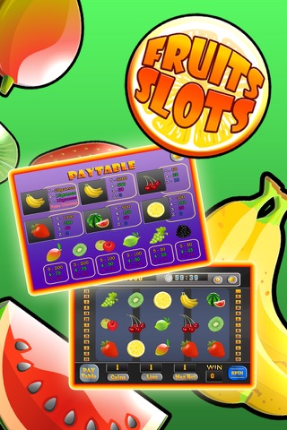 Fruit Slots - Match the Cherry, Orange, Strawberry, Banana and Win Big (Top Slot Machine Games) screenshot 2