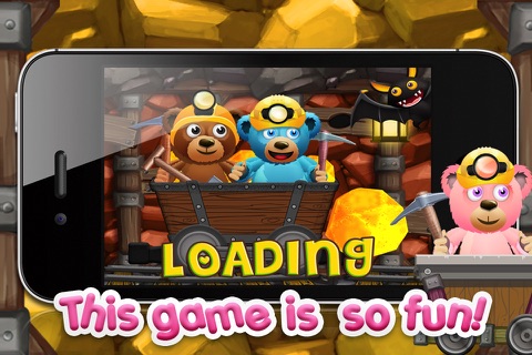 A Despicable Bears Gold Rush - Free Rail Miner Game screenshot 3
