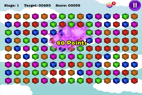 Bubble Cube Pop Mania screenshot 2