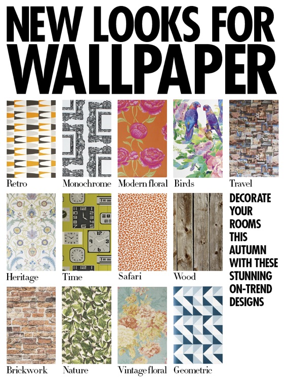 New Looks for Wallpaper