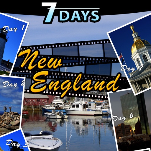 Explore NEW ENGLAND U.S.A. in 7 Days-Virtual Travel Tour Guide icon
