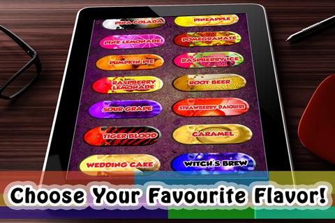 Slushy Magic Food Maker - Make Candy Drink And Ice For Girl Kids Creator screenshot 2