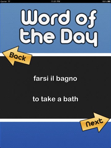 Italian Word of the Day (FREE) screenshot 2