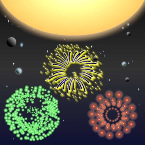 Space Fireworks Icon