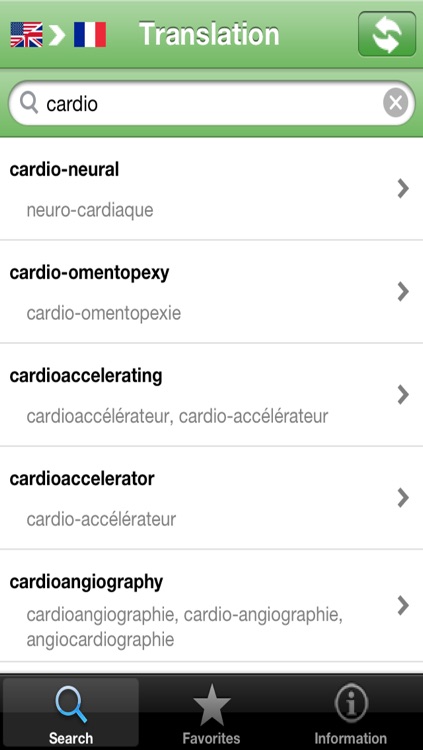 Dictionary of Medicine - English-French/French-English screenshot-3