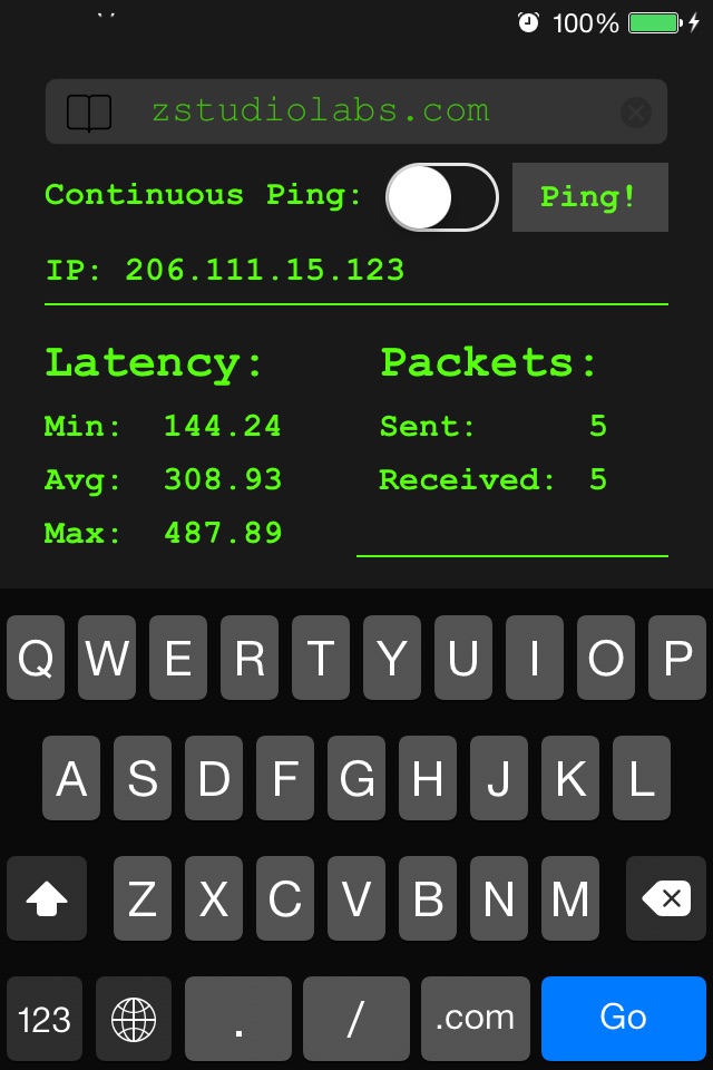 Net Ping screenshot 3