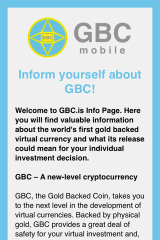 GBC – Gold Backed Coin screenshot 3