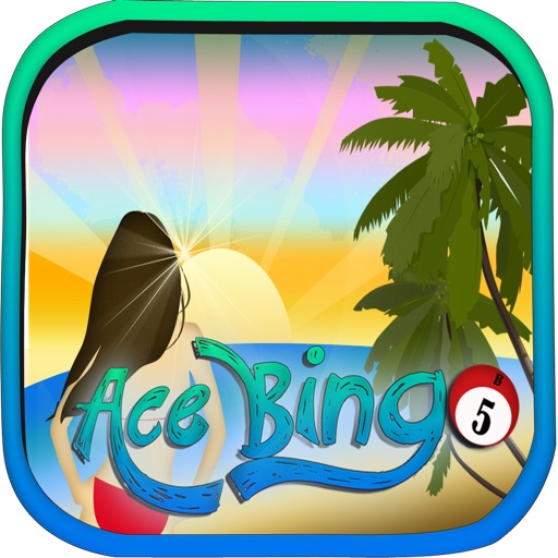 Ace Bingo Beach Party - Social Slot Machine Mania Las Vegas 777 Fun icon