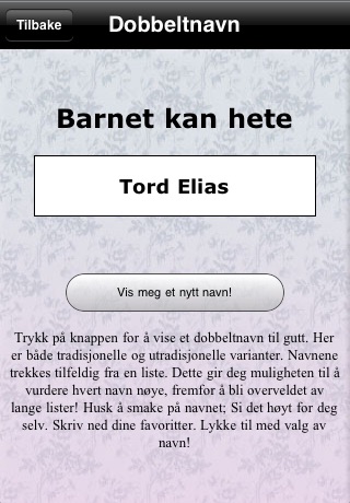 Barnets Navn - Finn det perfekte navn screenshot 3