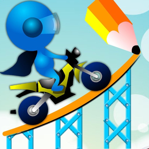 Stunt Draw Rider : Create Your Track! iOS App