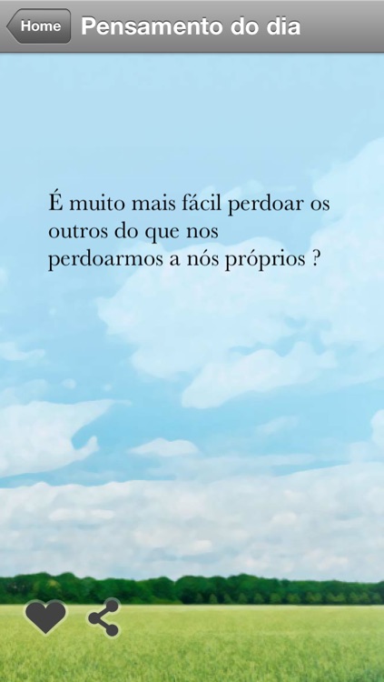 Pensamento do Dia