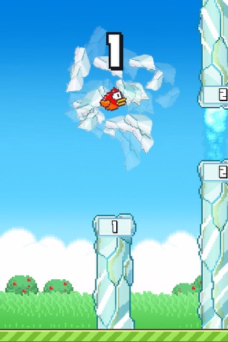 Flappy Smash - Hit the 2048 frozen tiny bird screenshot 3