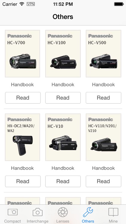 Panasonic Camera Handbooks - with Lens and Camcorders screenshot-3