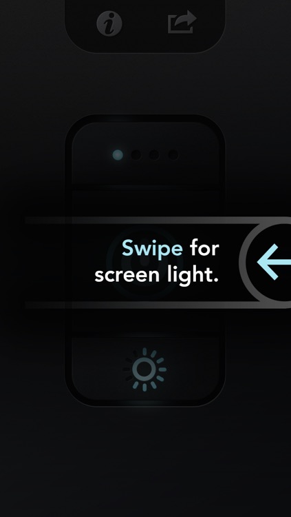 myLite LED Flashlight & Strobe Light for iPhone and iPod - Free screenshot-3