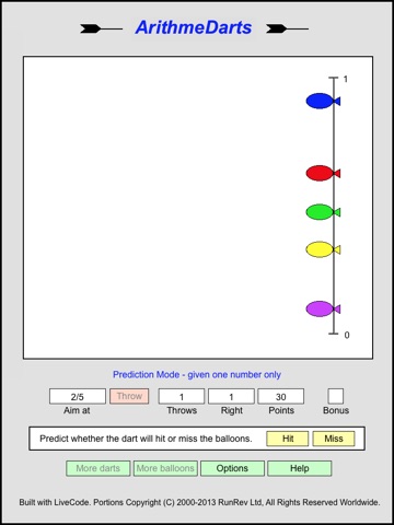 ArithmeDarts screenshot 2