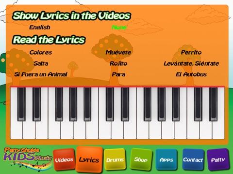 Patty Shukla Música Para Niños HD screenshot 4