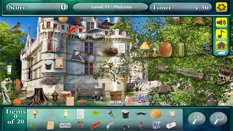 Hidden Objects: Magical World Castles