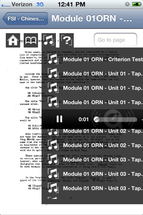 Chinese FSI Language Course screenshot-4