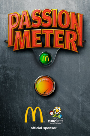 Passion-meter McDonald's Euro 2012