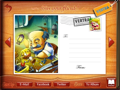 Finger Books-Pinocchio HD screenshot 4