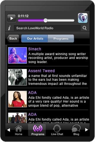 LoveWorld Radio screenshot 3
