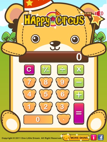 Happy Circus - Calculator Lite screenshot 2