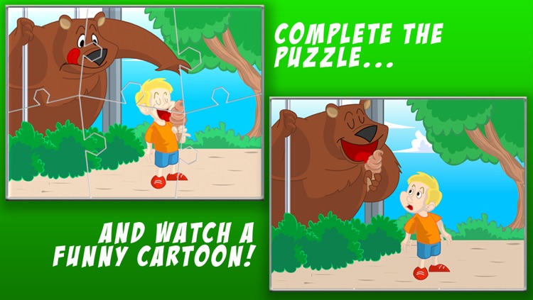 Jigsaw Zoo Animal Puzzle - Free Animated Puzzles for Kids with Funny  Cartoon Animals! by Apps Kids Love - LLC