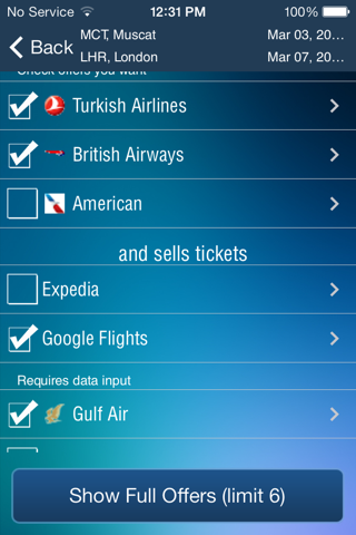 Muscat Airport MCT Info +Radar screenshot 4