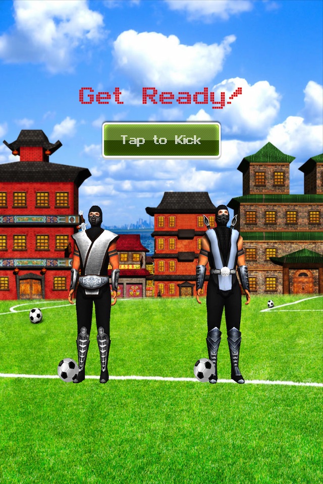 A Ninja Soccer Ball Juggler: Win the FootBall Cup With Big 3D Ninjas Game screenshot 3