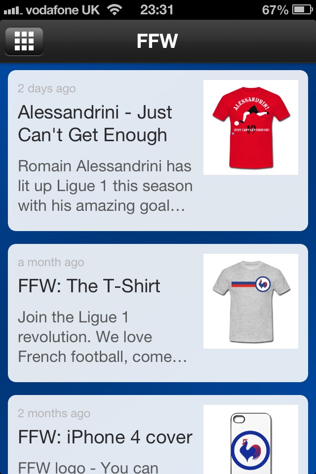 FrenchFootballWeekly screenshot 3