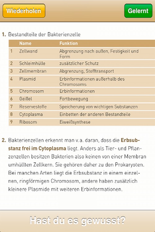 Study Biology – Flashcards screenshot-4