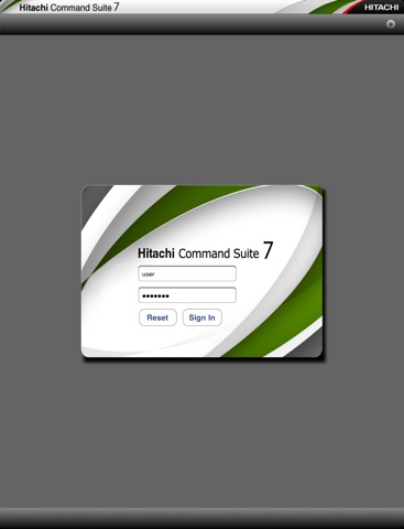 Hitachi Command Suite for iPad® screenshot 2