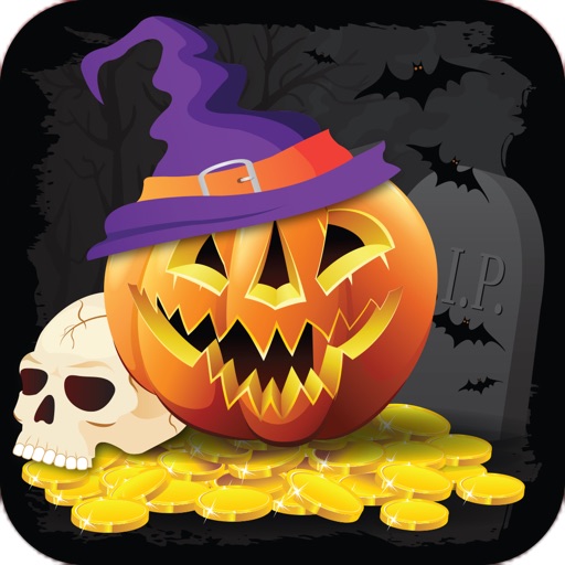 Halloween Slots - Free Casino Slot Game With Witch Hats, Spooky Cats, Haunted Houses, Skulls, Witches Potions and Punkins icon