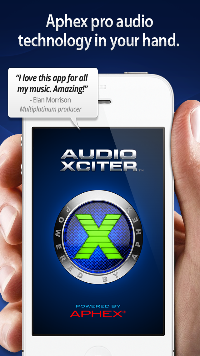 Audio Xciter - DSP Enhanced Music Player Screenshot 2